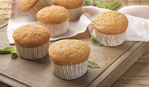 Deliciosos muffins de zanahoria y coco | Receta