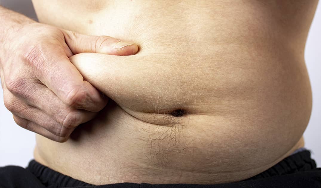 Los riesgos de la excesiva acumulación de grasa abdominal en hombres –  Paleobull