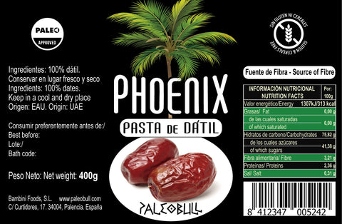 Pasta de dátil Phoenix