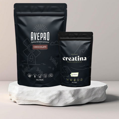 Lote: Creatina Creapure + Avepro