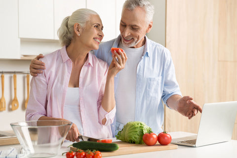 Alimentación saludable en personas mayores