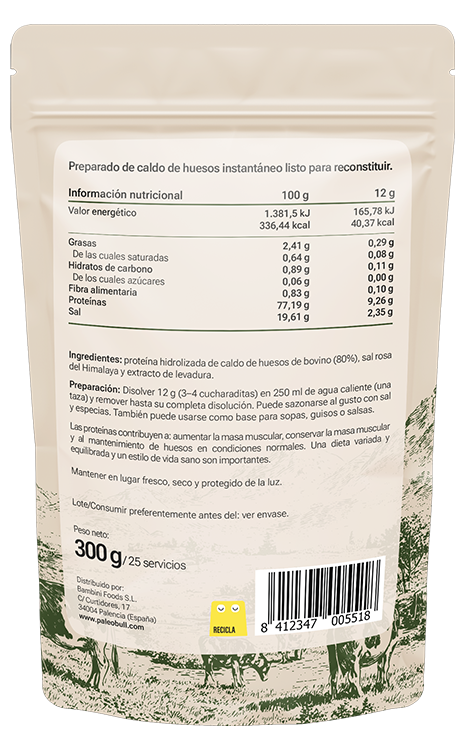 Proteína de Caldo de Huesos