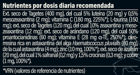 Oculín con Luteína, Zeaxantina y Astaxantina