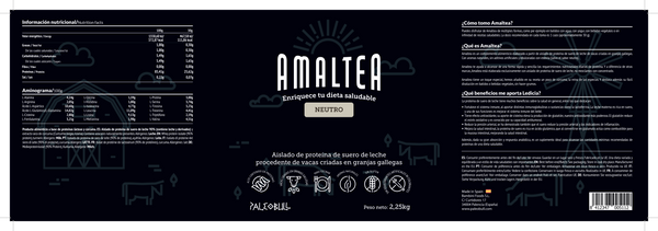 Amaltea: Aislado de Proteína Nativa Sabor Neutro
