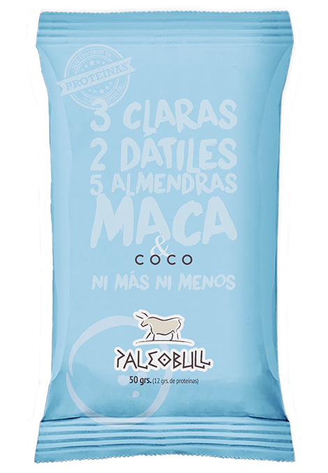 Barrita Paleo coco y maca