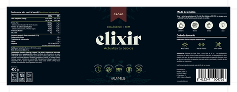 Elixir Cacao: Colágeno + Aceite TCM